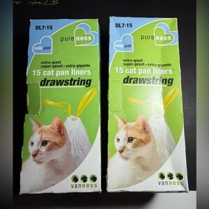 Van Ness Pureness Extra Giant Drawstring Cat Pan Liners